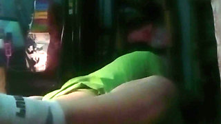 Amateur Couple Having Fun in the Dark