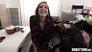 Watch lissome Rocky Emerson's action