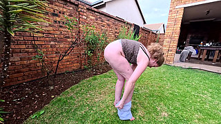Blond MILF Pissing in Clothes Desperation Compilation