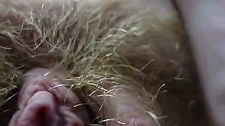 Showing You My Hairy Pussy up Close