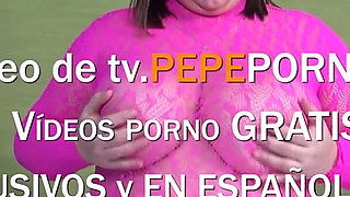 Chubby with Monster Tits Fucks a Yogurt. Mae Quira at Pepeporn