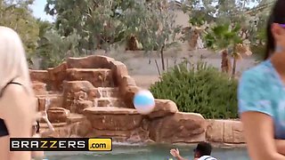B. got boobs - (Desiree Dulce, Xander Corvus) - pool innocent - brazzers