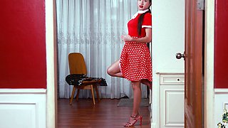 FRANKS TGIRLWORLD Horny Asian Trans Tease