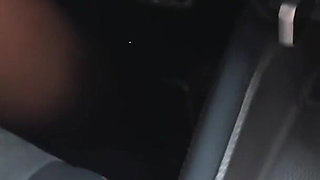 Driving Car in Heels and Nylons