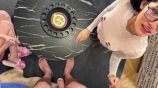 Ignoring Handjobs - cfnm porn