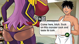 Garnet McLanes Big-Tits Creampie Pounding
