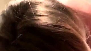 Big cock EXGF interracial busty geek coed blowjob