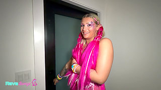 Chanel Luxx Gags On Brian Omally's Shaft Then Takes His Breeding Load!