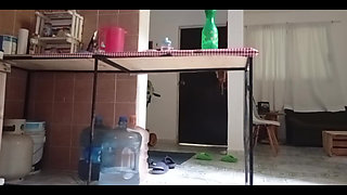 Karmica MILF BBW Chubby Mexican in the Kitchen