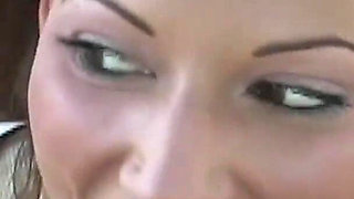 Latina Walks in Front of Him on the Stairs Without Panties and He Gets Horny