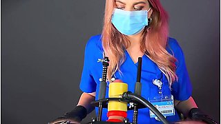 Nurse Kittys Milking Machine Orgasm Treatment