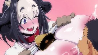 Sensual Japanese animation reveals cowgirl bell in intimate fantasy