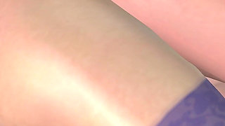 Animated 3D Lesbian Porn - Mature Woman with Strap‑on Fucking Teen Girl’s Pussy and Ass in Spoon Position