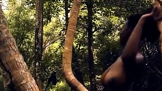 Public Flashing Of Big Natural Tits In The Moment Of Escape