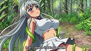 3D Hentai  Innocent Anime Girl Seduced & Fucked Hard by Lustful Plant Monster  Full Orgasm