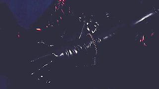 Latex and Bondage Fetish - Curvy MILF Teasing.