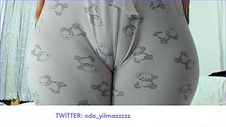 Camel Toe- Masturbation in Pajamas- Turkish Porn- Turkish MILF