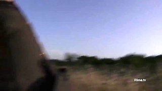 Andrea Dipres Balls Kicked In The Country