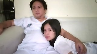 Pretty Petite Asian Student Enjoyed Wild Sex With Her Step-bro Instead Of Going To College