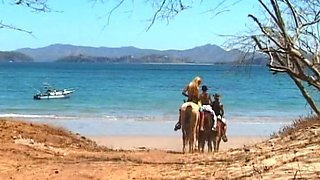 Bisexual Lovers Delfynn Delage and Katy Give a Tour Guide a Blowjob - Private Porn Sex Videos