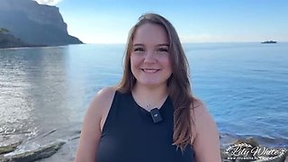 Lily White First Time with Jacquie Michel: Teen Doggy & Cowgirl with Big Natural Tits