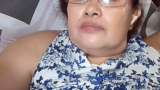 My wife assy preparing to make love with me
