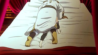 Titan prince spreads bride for first deep gay anime anal