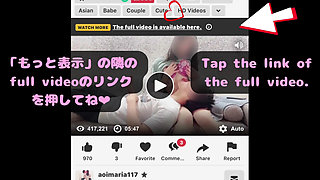 Maria in Santa costume. Boyfriend sucked her milk like a baby at home. Japanese amateur hentai