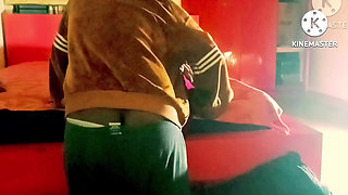 Beautiful Bhabhi Called Her BBC Boyfriend at Room Etawah and Enjoy in Absence of Her Husband