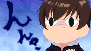 Yoasobi Gurashi fingering in her ass in front of his friend