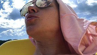 Amateur French Teen Outdoor softcore