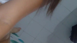 My friend sexy ass big boobs brunette