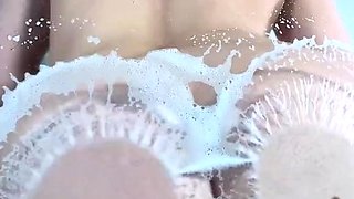 Curly Blonde Teen Records Solo Dildo Masturbation More at