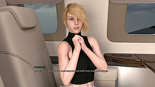 My Dorm 273 - Mark and Betty Have Sex in Private Airplane Washroom