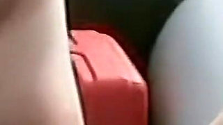 Horny Redhead Babe Fingers Pussy on Wild Beach