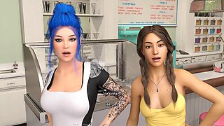 Softcore 3D hentai adventure with steamy romantic twists