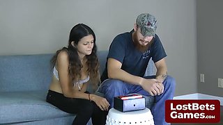 Naked Losers Endure Dominating Foot Fetish for Strip Freeze Winner