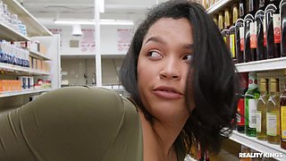 cougar Gets Grocery Store Knob 1 - Lil Humpers
