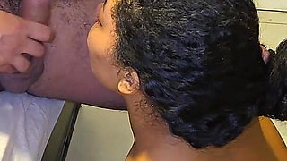 Sucking My Man's Dick for the Second Time with a Lot of Thirst for Cum and Piss