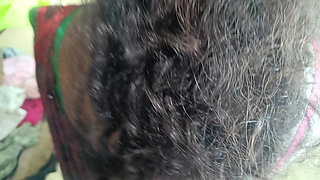 Red saree cute women