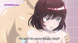 Busty Stepsister Seduces Me in Closet - Almost Caught Hentai Fuck with Big Tits and Ass
