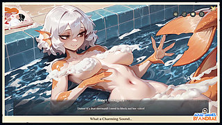 Hotel Tales: H-scene - Pasithea Masturbating by the Pool