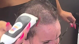 Shaving Quinn’s Head