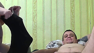 A Wild Blowjob with a Cumshot in the Pussy