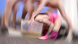 Diving in Pee with Barbie Esm, 7on1, DAP, Big Gapes, Pee Drink