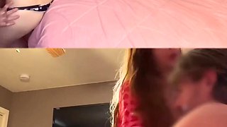 Real couple makes steamy home porn and cums together