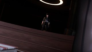 3D cum slut quenches her thirst by swallowing hot load