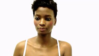 South African Babe With Black Beauty