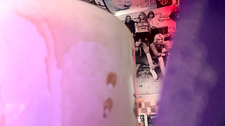 Giantess Gets Watched Morning Masturbating by Tiny Man