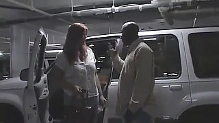 Hot Redhead Takes the Big Black Cock